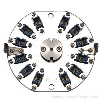 Center Pressurized Polishing Jig/Fiber Optic Polishing Fixture/Polishing Machine, High Precision